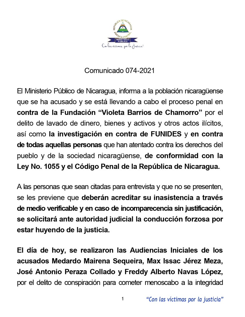 comunicado
